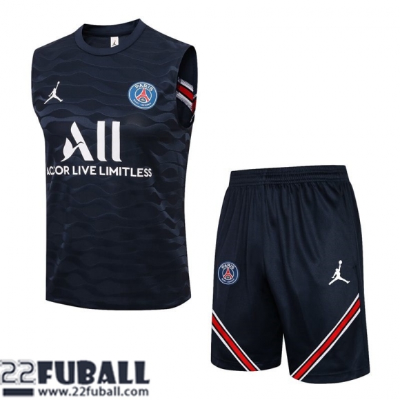 Ohne Ärmel PSG Navy blau Herren 21 22 PL432