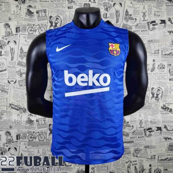 T-Shirt Barcelona blau Herren 22 23 PL314