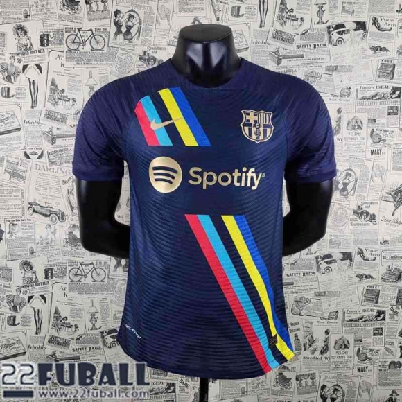 T-Shirt Barcelona blau Herren 22 23 PL317