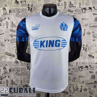 T-Shirt Olympique Marseille Weiß Herren 22 23 PL330