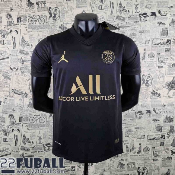 T-Shirt PSG Schwarz Herren 22 23 PL342