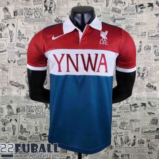 T-Shirt Liverpool rot Weiß Blau Herren 22 23 PL356