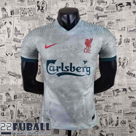 T-Shirt Liverpool Grau Herren 22 23 PL360