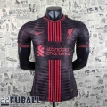 T-Shirt Liverpool Schwarz Rot Herren 22 23 PL361