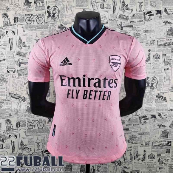 T-Shirt Arsenal Rosa Herren 22 23 PL365