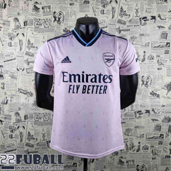 T-Shirt Arsenal Rosa Herren 22 23 PL375