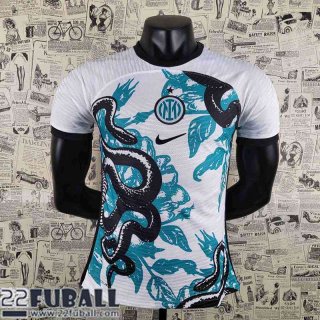 T-Shirt Inter Mailand Weiß Herren 22 23 PL385