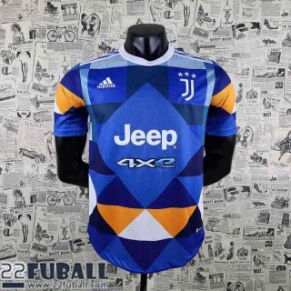 T-Shirt Juventus blau Herren 22 23 PL387