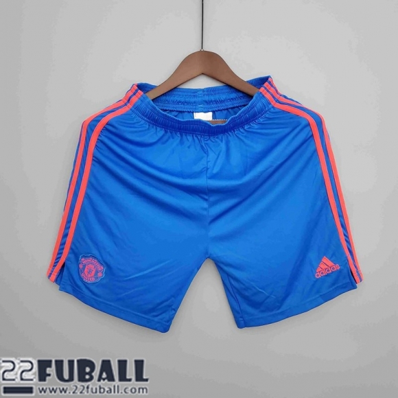 Fussball Shorts Manchester United Auswärtstrikot Herren 21 22 DK87