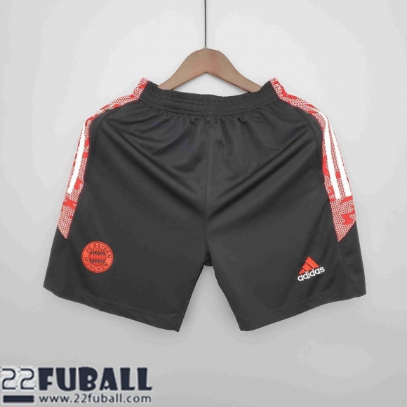 Fussball Shorts Bayern Munchen Schwarz Herren 21 22 DK94