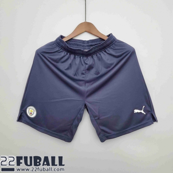 Fussball Shorts Manchester City Auswärtstrikot Herren 21 22 DK109