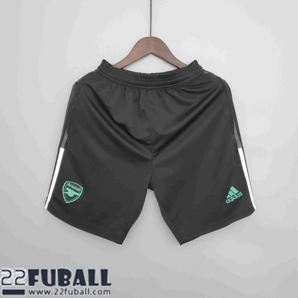 Fussball Shorts Arsenal Schwarz Herren 21 22 DK120