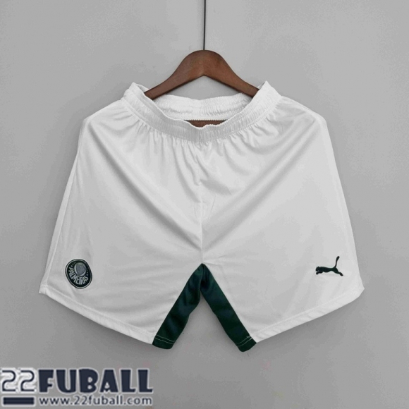 Fussball Shorts Palmeiras Weiß Herren 22 23 DK127