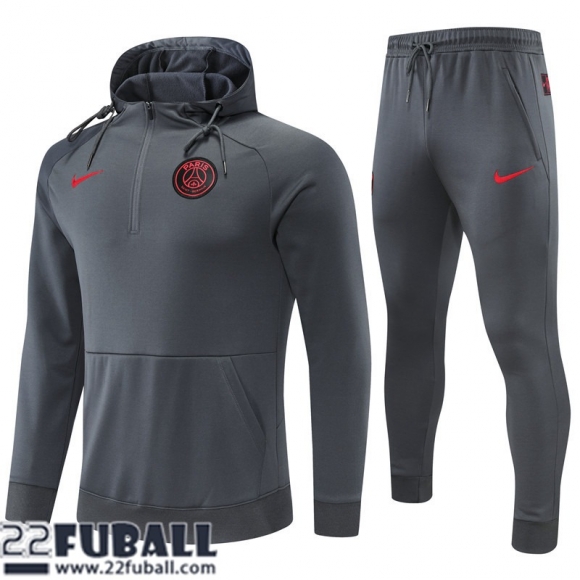 Sweatshirt PSG grau Herren 21 22 SW28