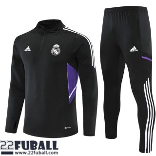 Trainingsanzug Real Madrid Schwarz Herren 22 23 TG229