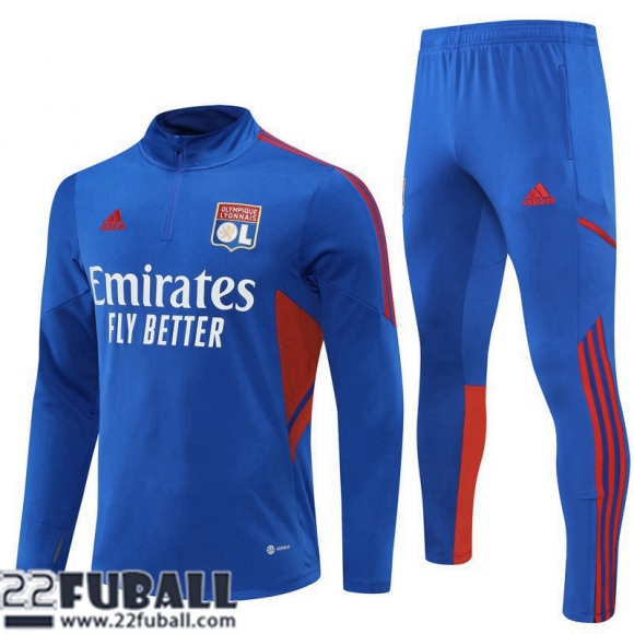 Trainingsanzug Olympique Lyon blau Herren 22 23 TG232