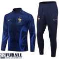 Trainingsanzug Frankreich Navy blau Herren 22 23 TG239