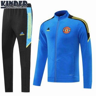 Sweatjacke Manchester United blau Kinder 22 23 TK247