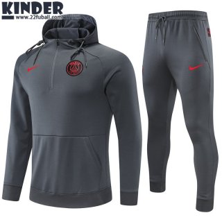 Sweatshirt PSG grau Kinder 22 23 TK258