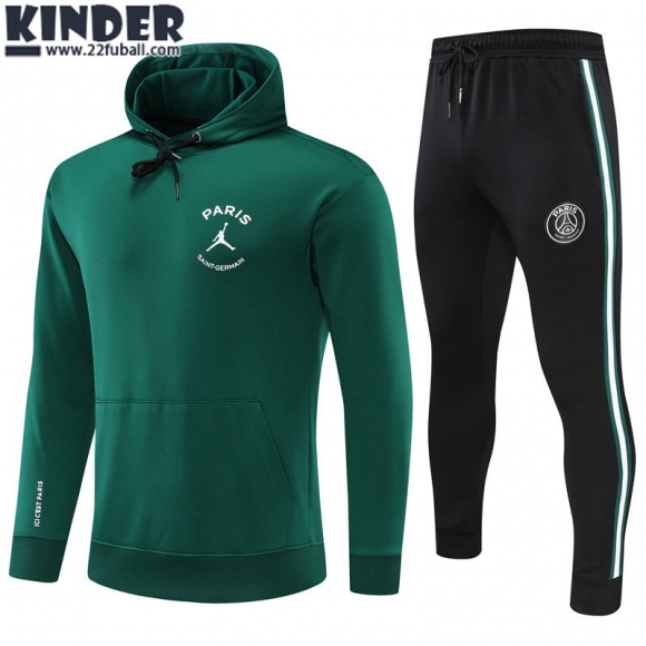 Sweatshirt PSG grün Kinder 22 23 TK264