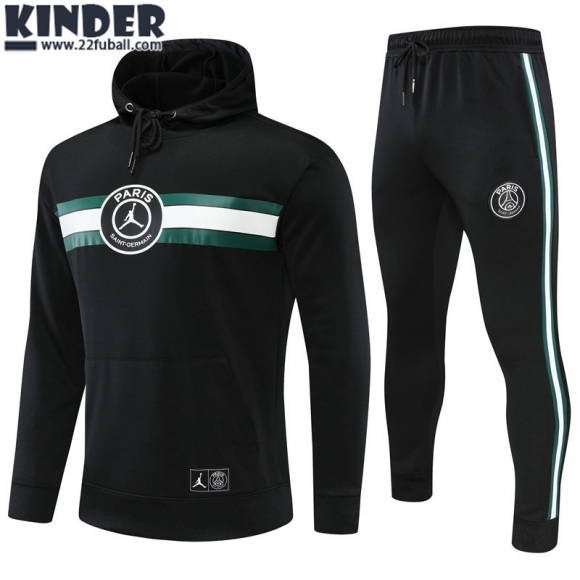 Sweatshirt PSG Schwarz Kinder 22 23 TK265