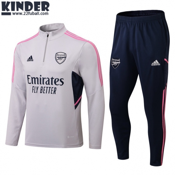 Trainingsanzug Arsenal grau Kinder 22 23 TK271