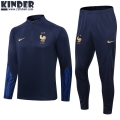 Trainingsanzug Frankreich blau Kinder 22 23 TK272