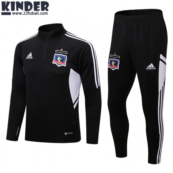 Trainingsanzug colo colo Schwarz Kinder 22 23 TK275