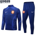 Trainingsanzug Niederlande blau Kinder 22 23 TK277