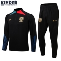 Trainingsanzug Portugal Schwarz Kinder 22 23 TK278