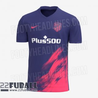Fussball trikots Atletico Madrid Auswärtstrikot Leckversion 2021 2022