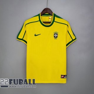 Retro Fussball trikots Brazil Heimtrikot 1998 RE91