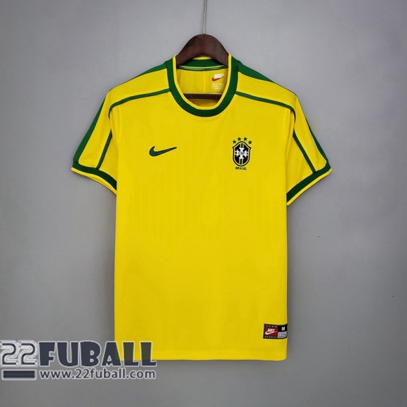 Retro Fussball trikots Brazil Heimtrikot 1998 RE91