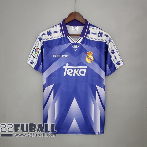 Retro Fussball trikots Real Madrid Auswärtstrikot 96/97 RE105