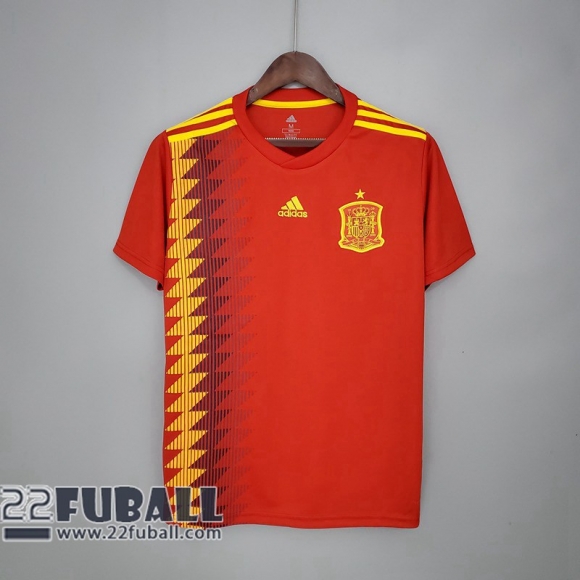 Retro Fussball trikots Spain Heimtrikot 2018 RE130