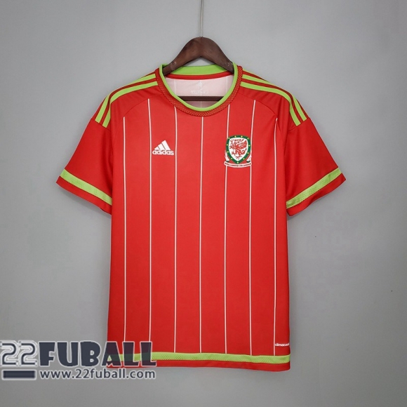 Retro Fussball trikots Wales Heimtrikot 15/16 RE127