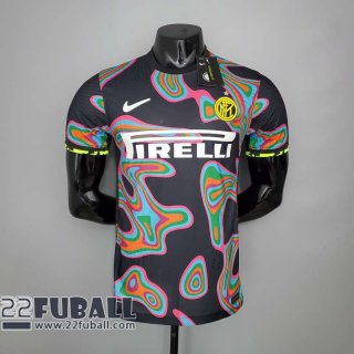 Fussball trikots Version Joueur Inter Mailand X Marcelo Burlon Concept third 2021 2022
