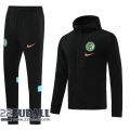 Sweatjacke Kapuzen Inter Mailand schwarz 2021 2022 JK37