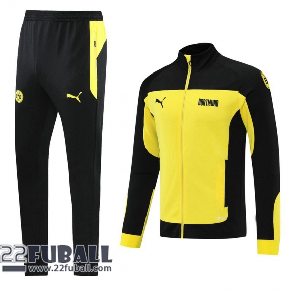 Sweatjacke Dortmund BVB schwarz et gelb 21-22 JK46