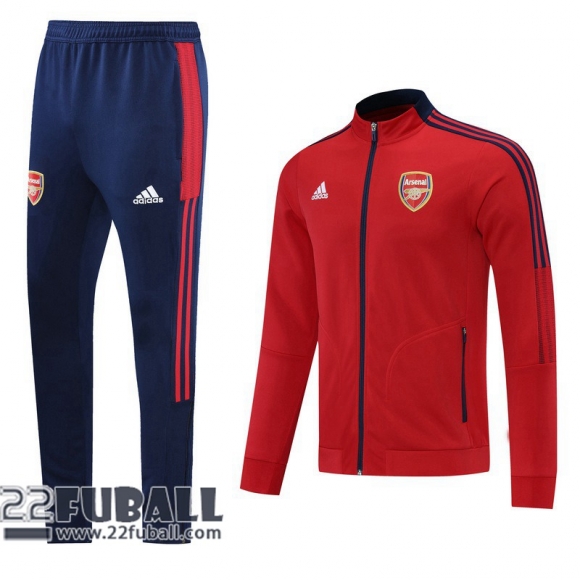 Sweatjacke Arsenal rot 21-22 JK49