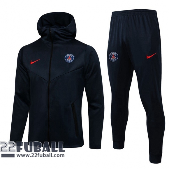 Sweatjacke Kapuzen PSG Paris saphir 21-22 JK60