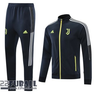 Sweatjacke Juventus Dunkelgrau Herren 2021 2022 JK79