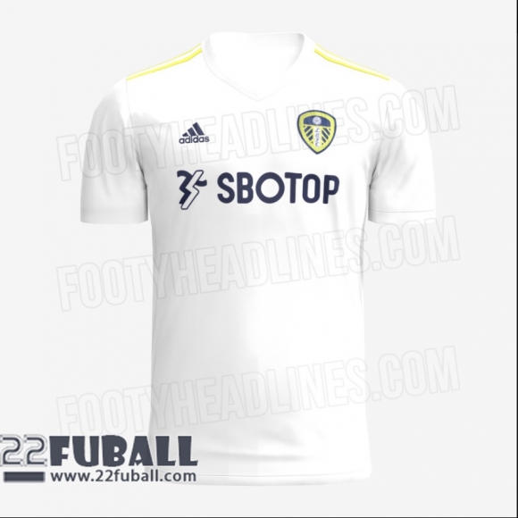 Fussball trikots Leeds United Heimtrikot Leckversion 2021 2022