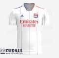 Fussball trikots Lyon Heimtrikot Leckversion 2021 2022