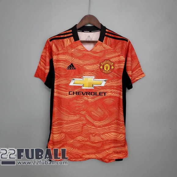 Fussball trikots Manchester United Torwart orange 2021 2022