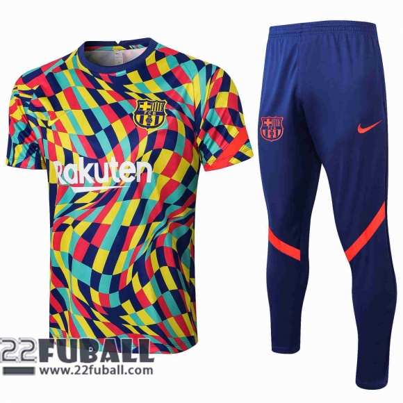 T-shirt Barcelona Mehrfarbig 2021 2022 PL11