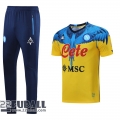 T-shirt SSC Naples Blau gelb Herren 2021 2022 PL98