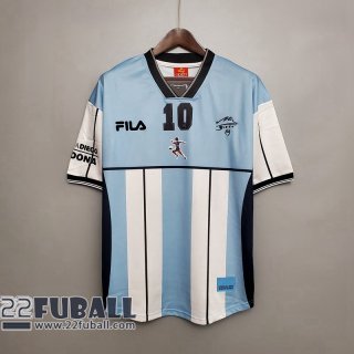 Retro Fussball trikots Argentina Maradona #10 2001 RE12
