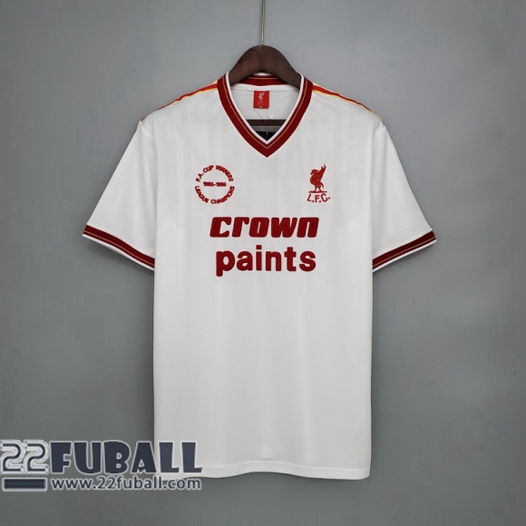 Retro Fussball trikots Liverpool Auswärtstrikot 85-86 RE55