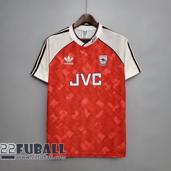 Retro Fussball trikots Arsenal Heimtrikot 90/92 RE03